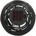 Päikese aiavalgusti Rottan Pall must 15×52 cm – soe valge