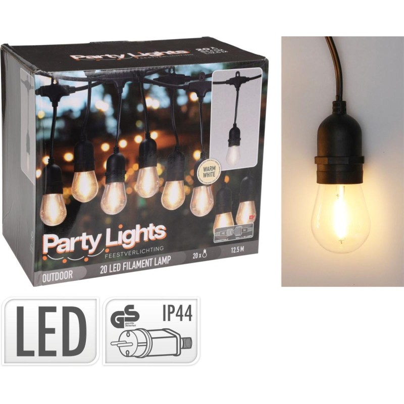 LED-vanik aeda GARDEN PARTY LIGHT 20LED – 12,5 m, 20 LED