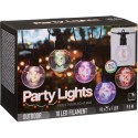 Aiavalgustite vanik Garden garland party 10 LED G80 taimeriga