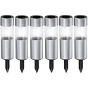 INOX päikeselampide komplekt 6 tk, 4,5 × 15 cm | IP44