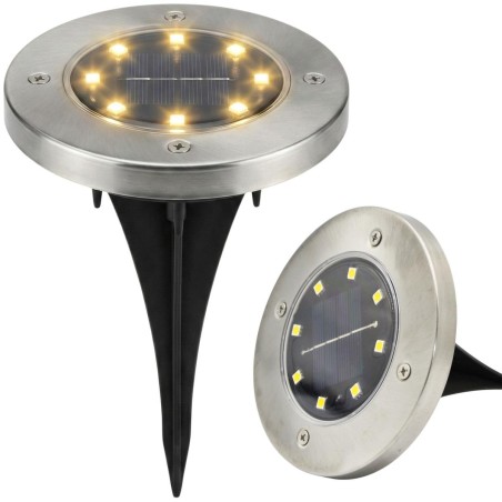Maasse paigaldatav päikeselamp 8 LED SMD, IP44