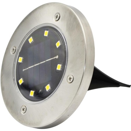 Maasse paigaldatav päikeselamp 8 LED SMD, IP44