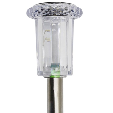 Päikeseaiavalgusti Crystal Inox 5,5 x 33 cm