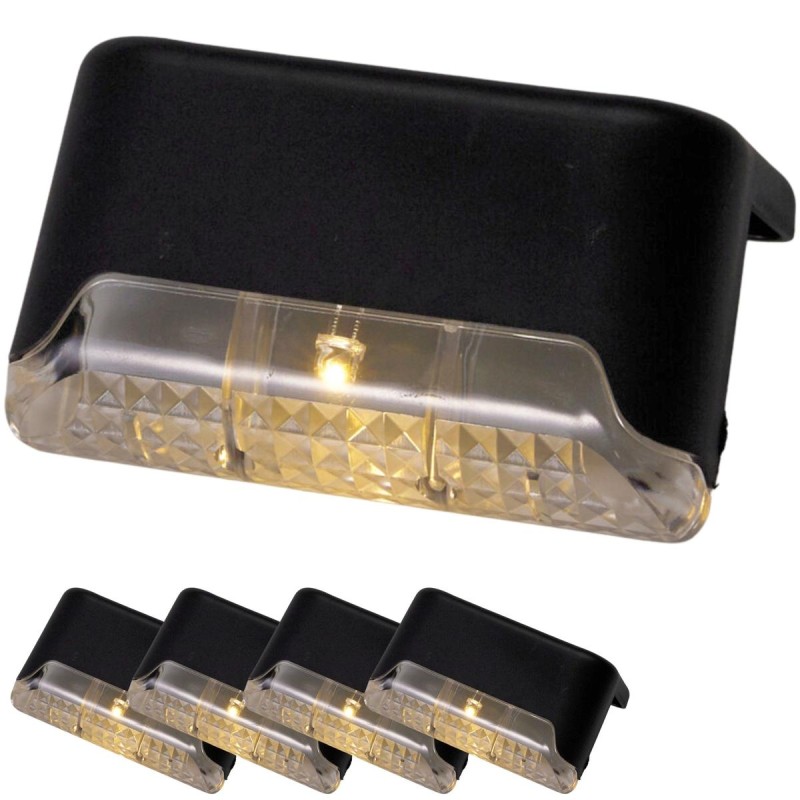 Päikese aiavalgusti LED 4 tk PRO AED – komplekt