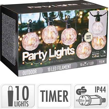 Taimeriga valgusvanik 10 LED 9,5 m ProGarden