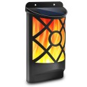 Päikese seinalamp tantsivate leekidega 36 LED-i