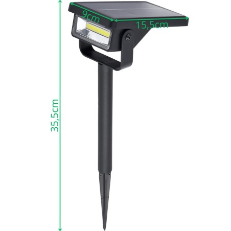 PÄIKESE LAMP, EEMALDATUD HELKUR, 36 CM, 10 LED