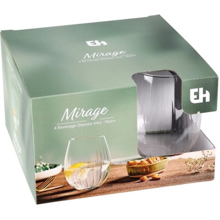 Klaasid 400 ml 4 tk. | FreshDesign.ee