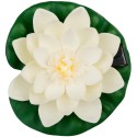 Päikese aiavalgusti Vesiliilia Lotos 18 cm valge | LED