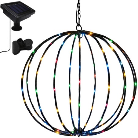 Päikese ripppall aiavalgusti SSL-6414, 30 cm, 120 LED
