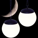 PÄIKESE LAMP PLASTKUUL RIPPUV KLAMBRIGA 10X30CM 2 OSALINE KOMPLEKT