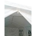 Pavilion aiatelk 6x3 m koos 6 seinaga, valge