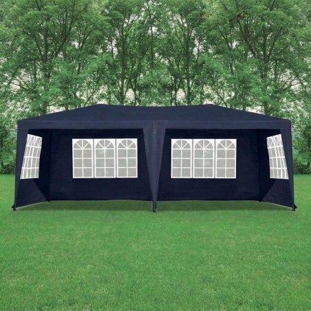 Pavilion 6x3 m aiatelk PE + 6 seinaga meresinine