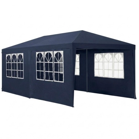 Pavilion 6x3 m aiatelk PE + 6 seinaga meresinine