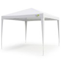 Aiitelk 3x3 m valge PE katusega Pavilion 3x3x2,45 m