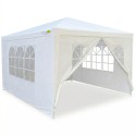 Aiatelk 3x4 m – valge Pavilion Saska aed 2,5 m