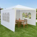 Aiatelk 3x4 m – valge Pavilion Saska aed 2,5 m