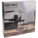 Loft-stiilis diivanilaudade komplekt 38/43 cm – 2 ümarat lauda