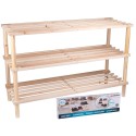 Alpina puidust kingariiul 3 taset 74 × 26 × 48,5 cm