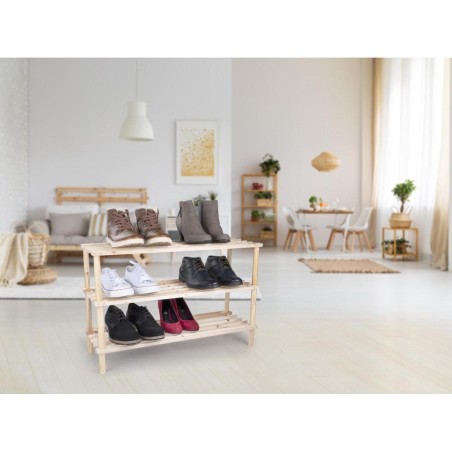 Alpina puidust kingariiul 3 taset 74 × 26 × 48,5 cm