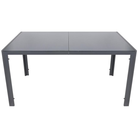 Aialaud 150x90x73 cm tumehall – 5 mm klaas ja terasraam