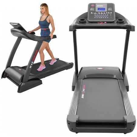 TECH RUN W4.0 ENERO FIT elektriline jooksulint, must – 150 kg