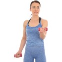 0,5 kg vinüülhantel VDB ENERO FIT kirsi punane