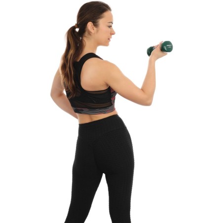 1,5 kg vinüülhantel VDB ENERO FIT roheline