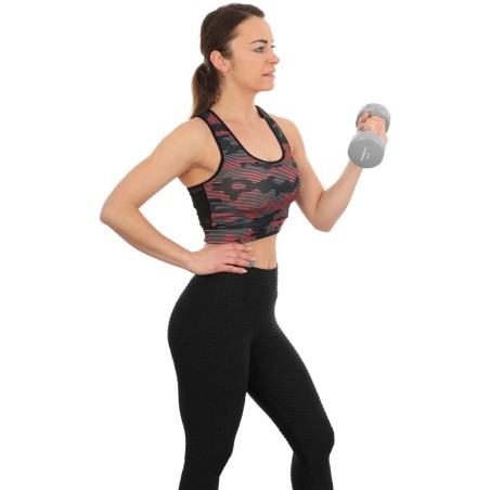 4 kg vinüülhantel VDB ENERO FIT hall – vinüülkattega malm