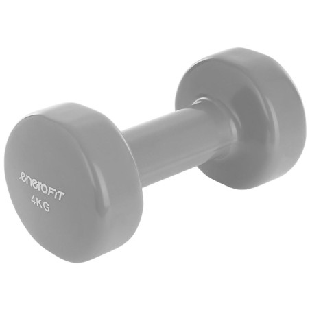 4 kg vinüülhantel VDB ENERO FIT hall – vinüülkattega malm