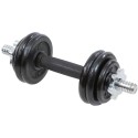 7 kg malmist hantel kohvris – 9-osaline komplekt
