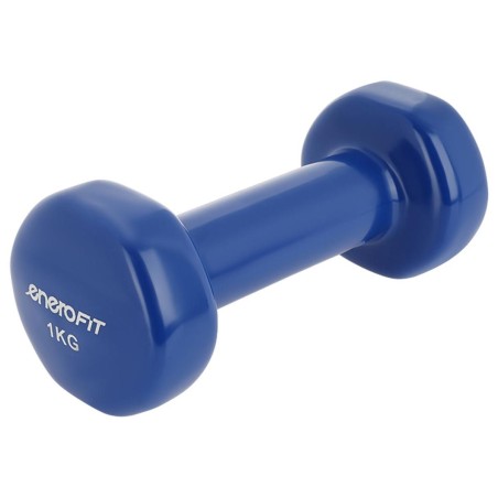 1 kg vinüülhantel VDB ENERO FIT, sinine – fitness ja taastusravi