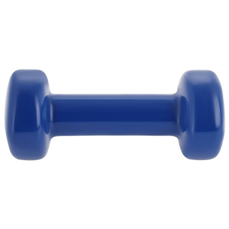1 kg vinüülhantel VDB ENERO FIT, sinine – fitness ja taastusravi