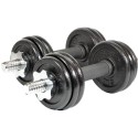 Malmist hantlid 15 kg (2x7,5 kg) ENERO FIT kohvriga