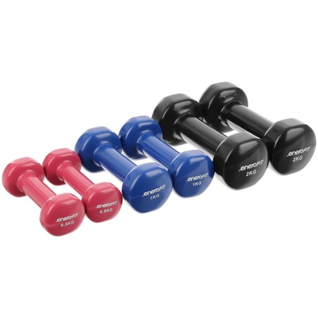 VDB hantlikomplekt 7 kg alusega ENERO FIT