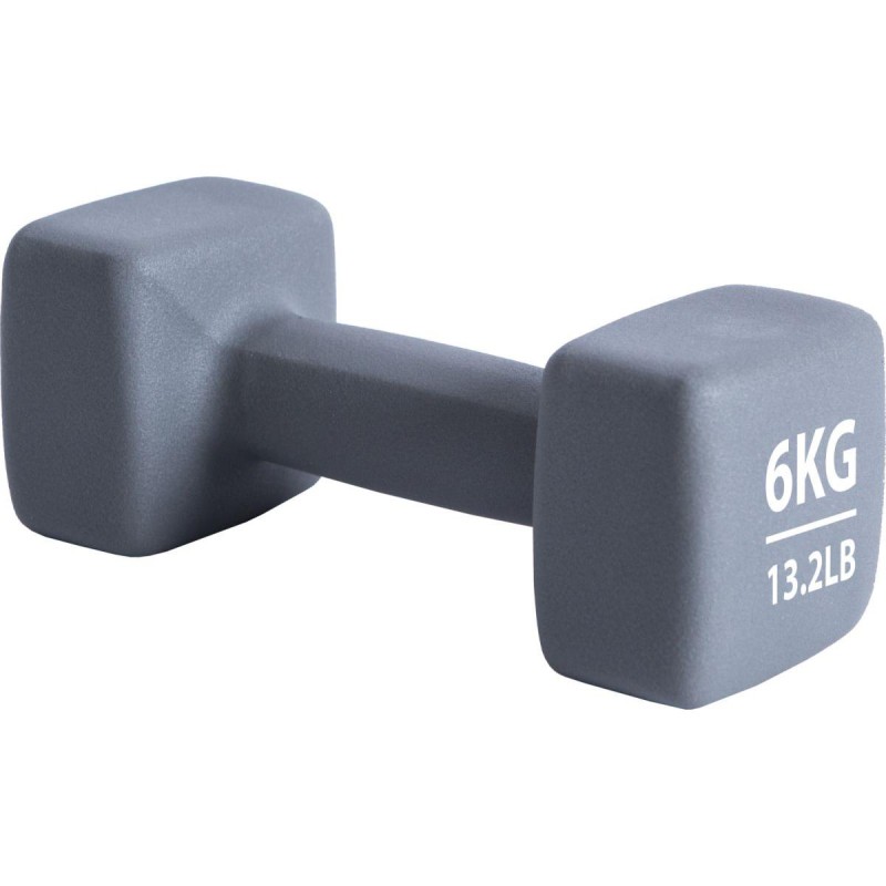 Hantel neopreen 6 kg Pure 2 Improve – hall malm ja neopreen