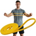 Kummist treeninglint Power Band 2,5–7,5 kg kollane Enero Fit