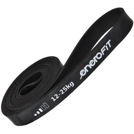 Kummist vastupidavuslint 12–25 kg, must ENERO FIT