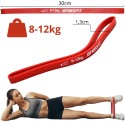 ENERO FIT Mini Band treeningkumm 8–12 kg, punane