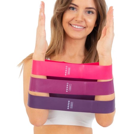 Fitness CrossFit Mini Band 5in1 ENERO FIT treeningkummide komplekt