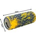 Massaažirull 14 × 33 cm ENERO FIT – kollane/sinine