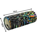 Camouflage massaažirull ENERO FIT 14×33 cm