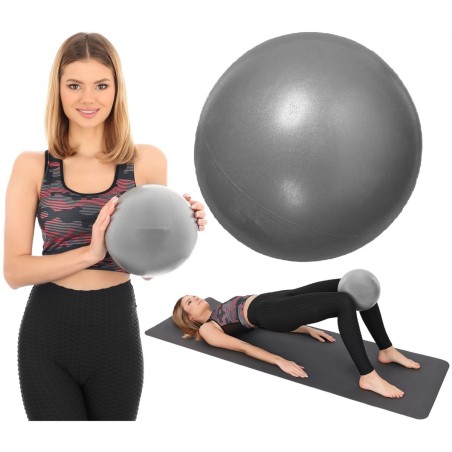 Fitness Pilates võimlemispall 23 cm antratsiit