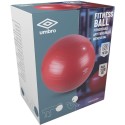 Fitnessipall 75 cm punane Umbro – võimlemispall