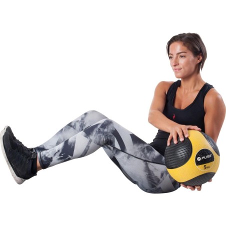 Meditsiinipall 5 kg Pure 2 Improve – kumm ja libisemisvastane haare