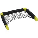 Kokkupandav jalgpallivärav võrgu ja DUNLOP-iga 50x44x44 cm