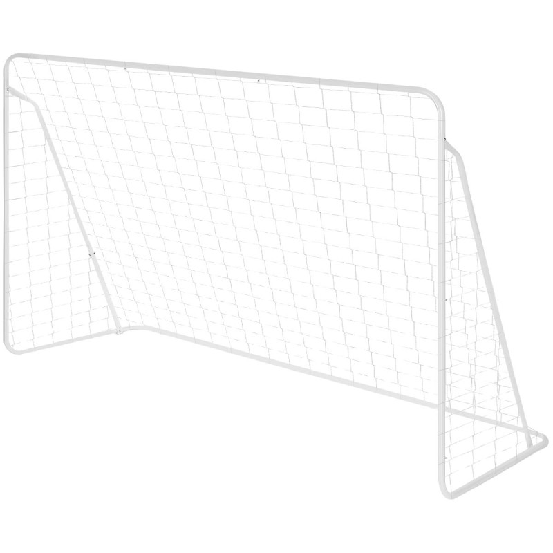 Jalgpallivärav võrguga 240x90x150 cm (FI 25 ja 22 mm)