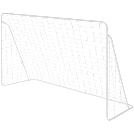 Jalgpallivärav võrguga 240x90x150 cm (FI 25 ja 22 mm)