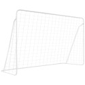 Jalgpallivärav võrguga 240x90x150 cm (FI 25 ja 22 mm)