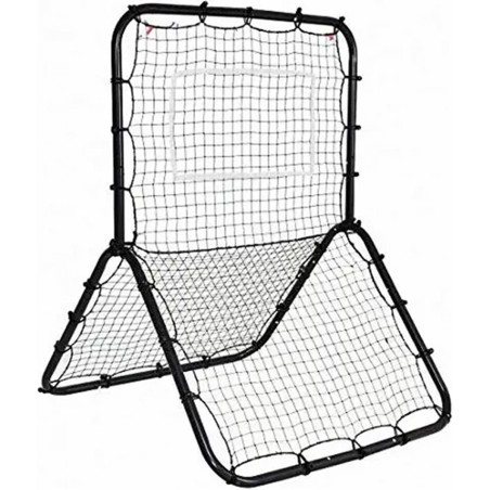 Rebounder ENERO Multisport jalgpalli treeningraam 160x132x132 cm, must
